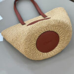 Chloe Large Horse Medal Basket In Natural Fibers